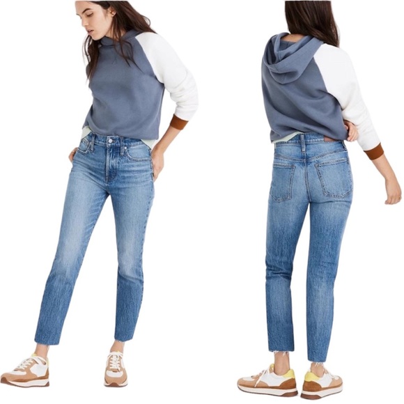 Madewell Denim - Madewell | The Perfect Vintage Jeans Raw Hem